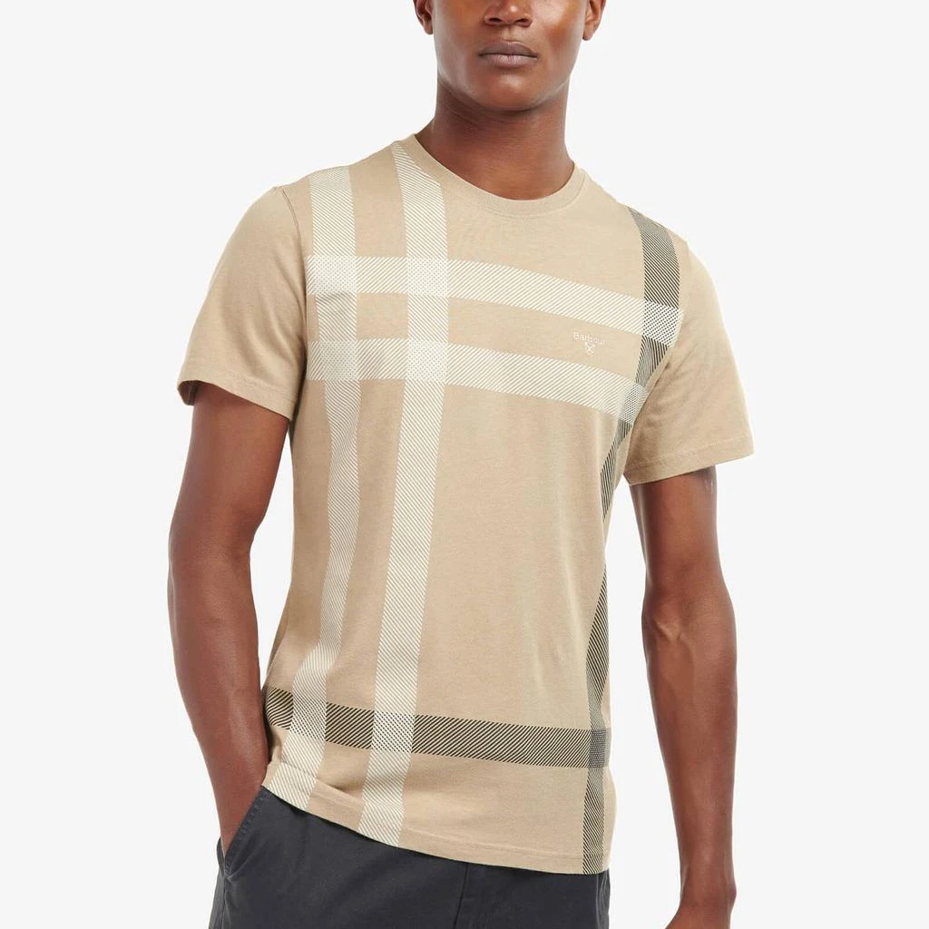 商品Barbour|Barbour Heritage Norman Geometric Cotton T-Shirt,价格¥199,第1张图片