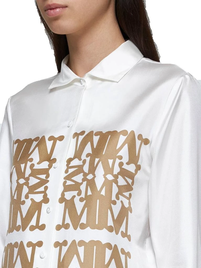 Max Mara Logo Printed Long-Sleeved Shirt 商品