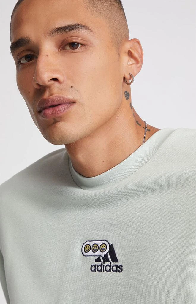 商品Adidas|Optimoticons Graphic Crew Neck Sweatshirt,价格¥247,第2张图片详细描述
