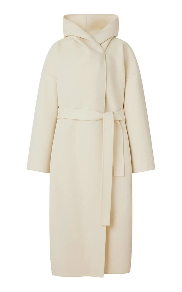 商品R2W|R2W - Oversized Hooded Wool Coat - Ivory - OS - Moda Operandi,价格¥6131,第1张图片