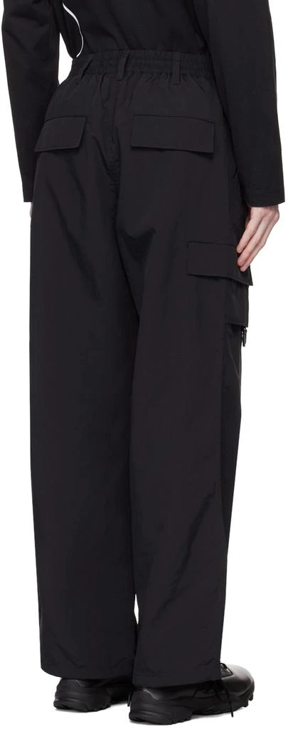 商品Y-3|Black Crinkled Cargo Pants,价格¥1276,第3张图片详细描述