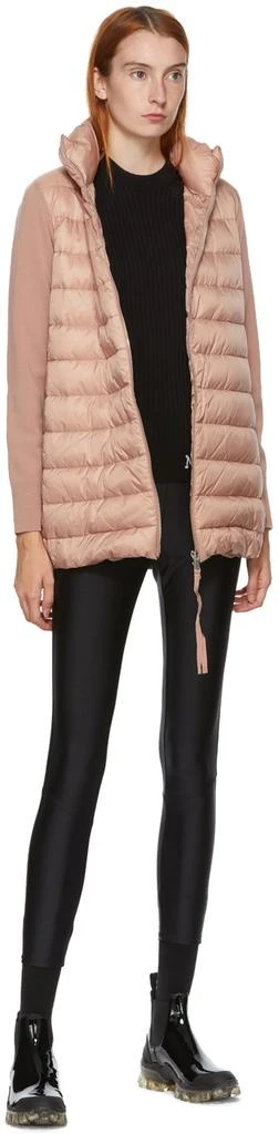 商品Moncler|Pink Down Padded Cardigan Jacket,价格¥8656,第5张图片详细描述
