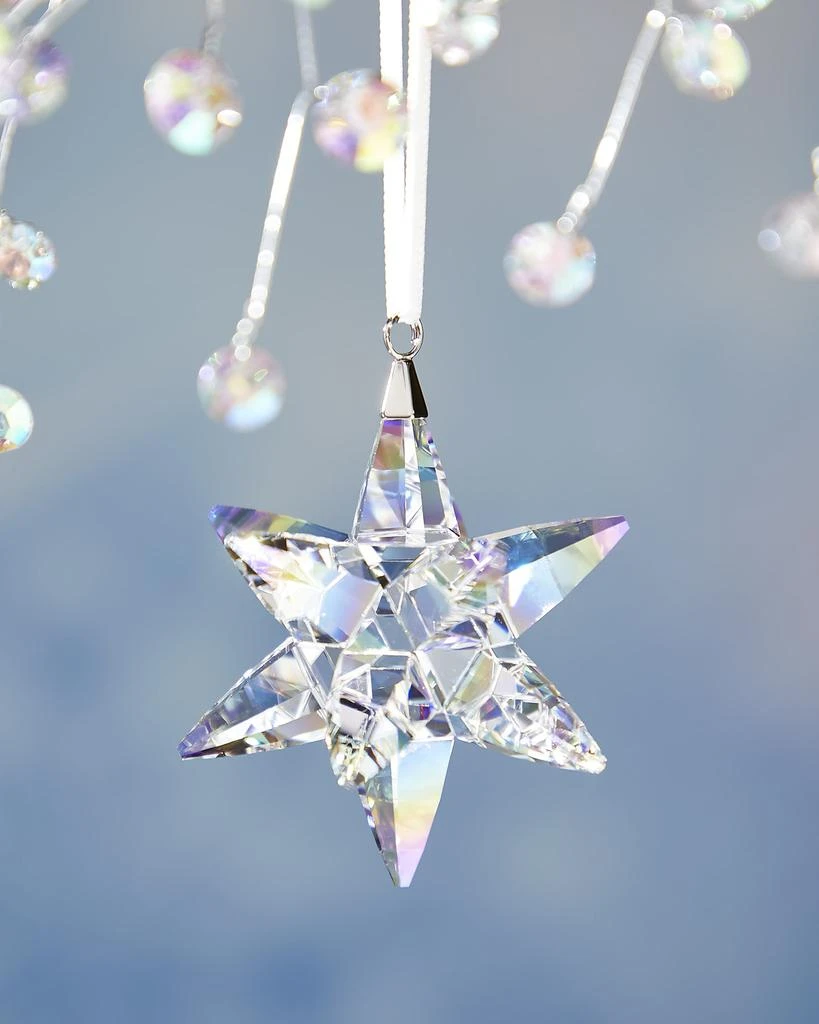 商品Swarovski|Classic Star Shimmer Christmas Ornament - Medium,价格¥919,第1张图片