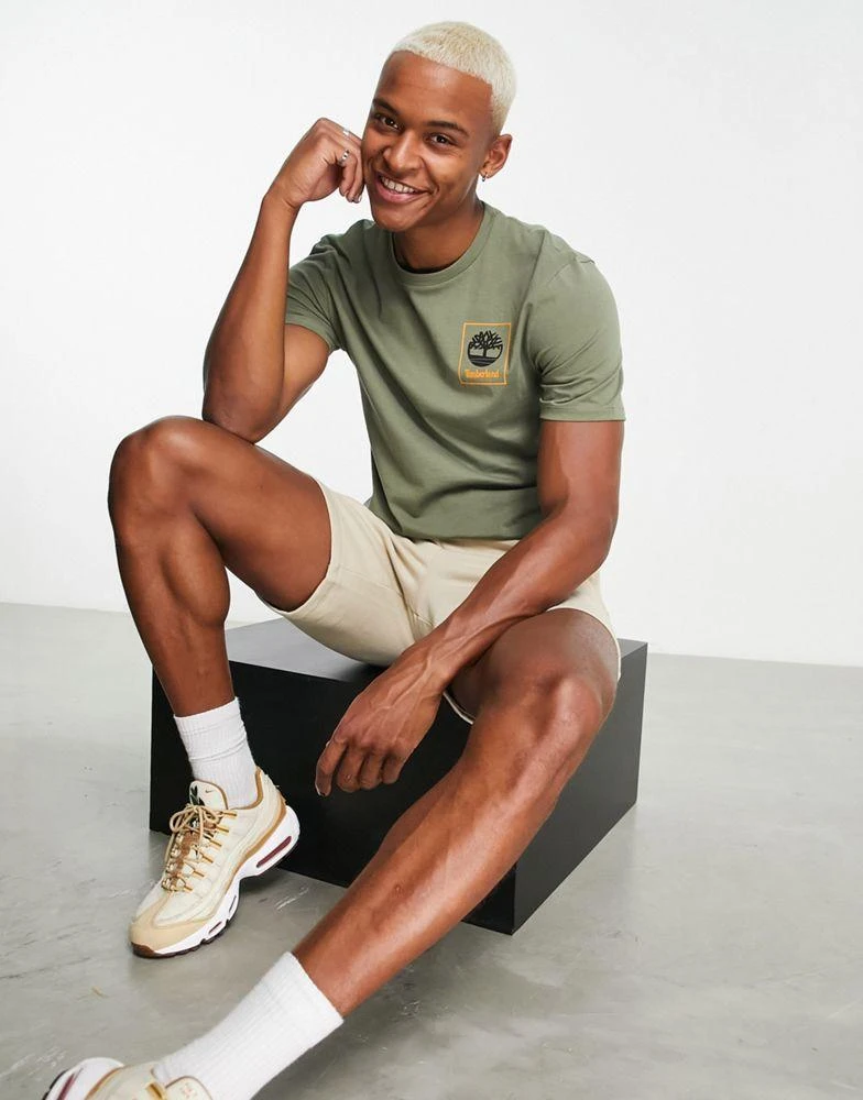 商品Timberland|Timberland New Core t-shirt in green,价格¥198,第4张图片详细描述