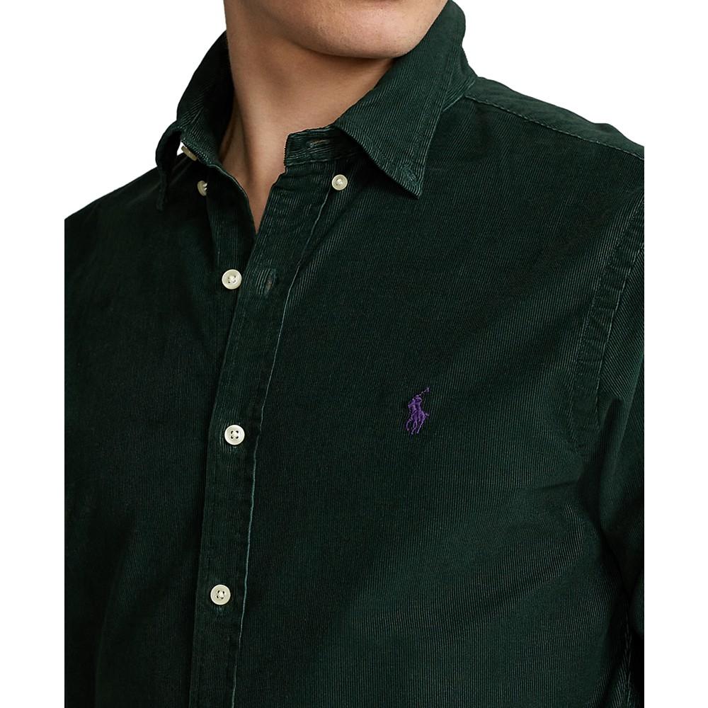 Men's Classic-Fit Corduroy Shirt商品第3张图片规格展示