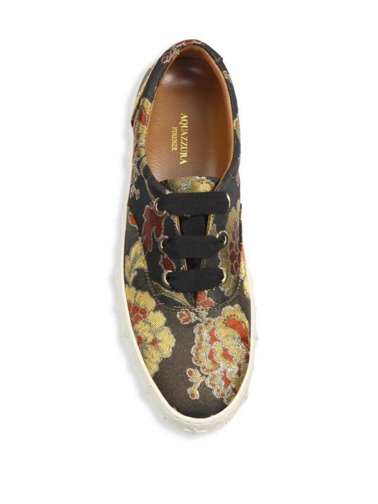 商品Aquazzura|Crosby Floral Sneakers,价格¥1407,第4张图片详细描述