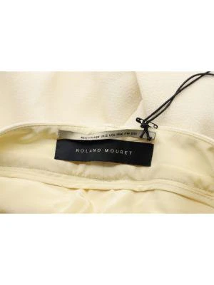 商品[二手商品] ROLAND MOURET|Roland Mouret Palmetto Wide-Leg Pants In Cream Wool,价格¥2135,第3张图片详细描述
