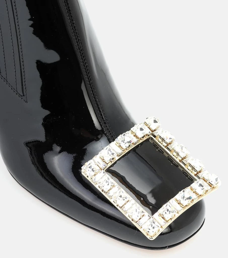 Très Vivier Strass patent leather ankle boots 商品