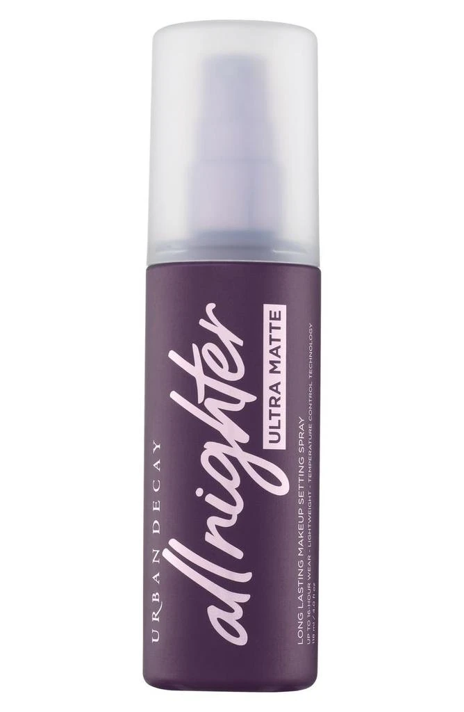 商品Urban Decay|All Nighter Ultra Matte Makeup Setting Spray,价格¥265,第1张图片