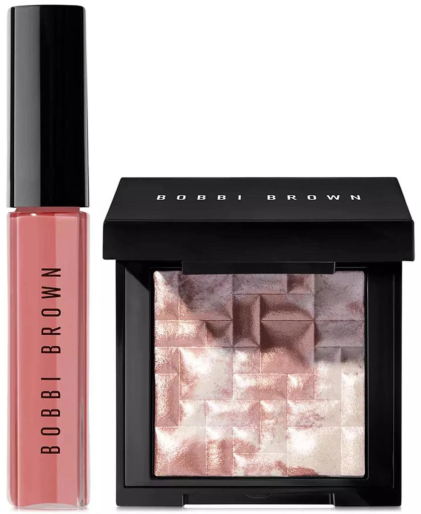 商品Bobbi Brown|2-Pc. Glide-and-Glow Lip Gloss + Highlighter Set,价格¥292,第2张图片详细描述