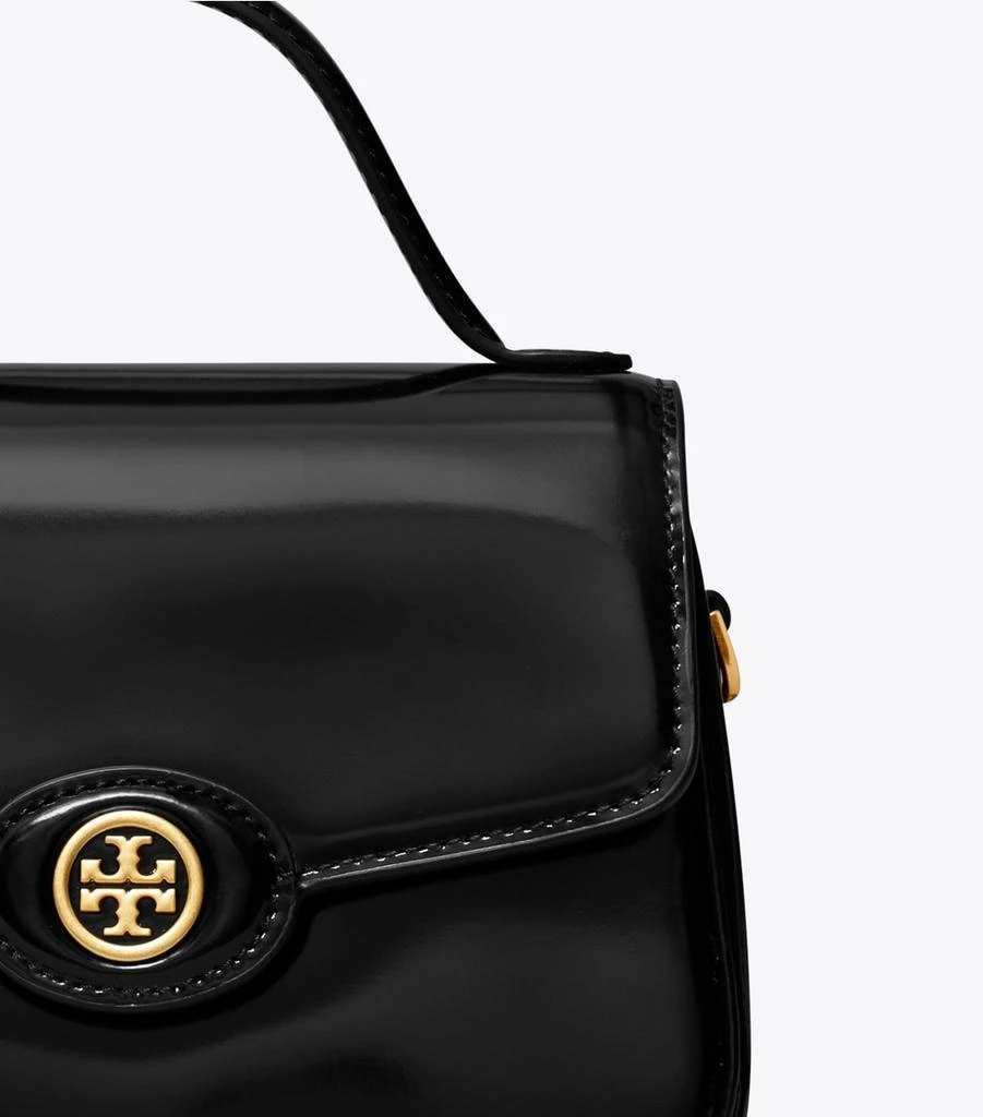 商品Tory Burch|小号Robinson翻盖手提包,价格¥2405,第4张图片详细描述