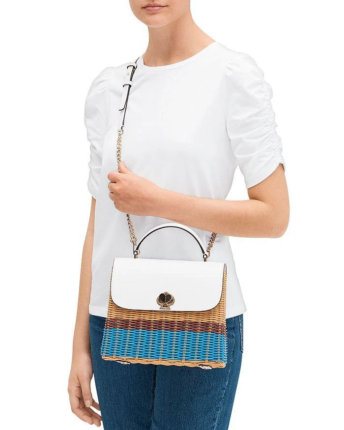 商品Kate Spade|Romy Wicker Medium 手拎包,价格¥1995,第2张图片详细描述
