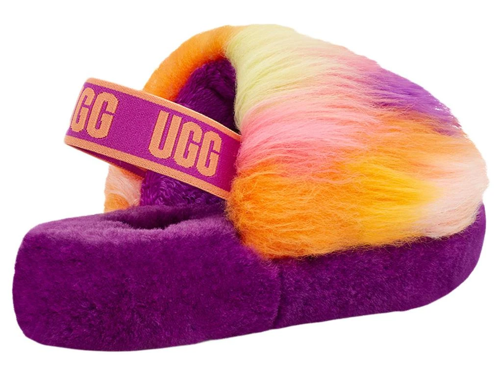 商品UGG|Fluff Yeah Slide Tie-Dye (Little Kid/Big Kid),价格¥236,第5张图片详细描述