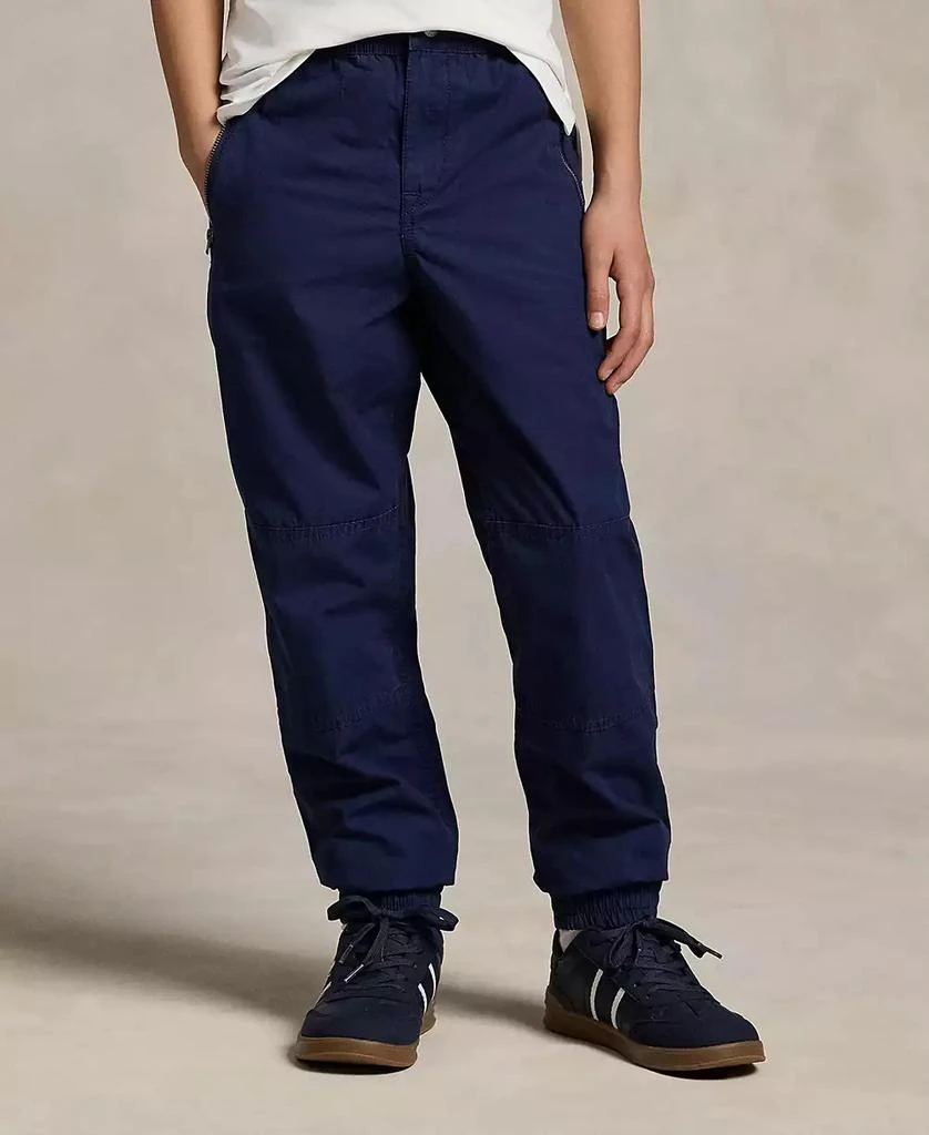 商品Ralph Lauren|Big Boys Poplin Drawstring Joggers,价格¥318,第1张图片