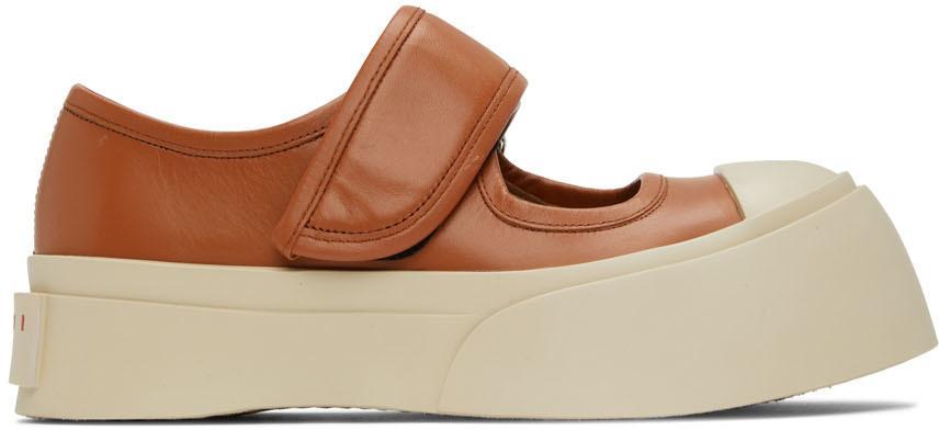 商品Marni|Orange Pablo Sneakers,价格¥5978,第1张图片