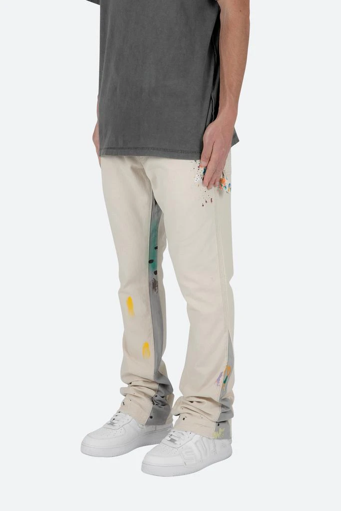 商品MNML|B260 Flare Denim - White,价格¥365,第3张图片详细描述