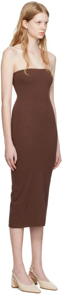 商品Gil Rodriguez|Brown 'The Tube' Midi Dress,价格¥894,第2张图片详细描述