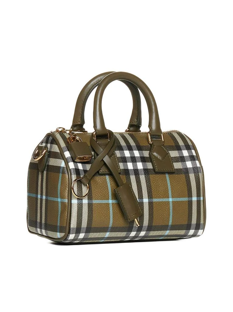 商品Burberry|Burberry Mini Vintage Check-Printed Zipped Bowling Bag,价格¥7720,第3张图片详细描述