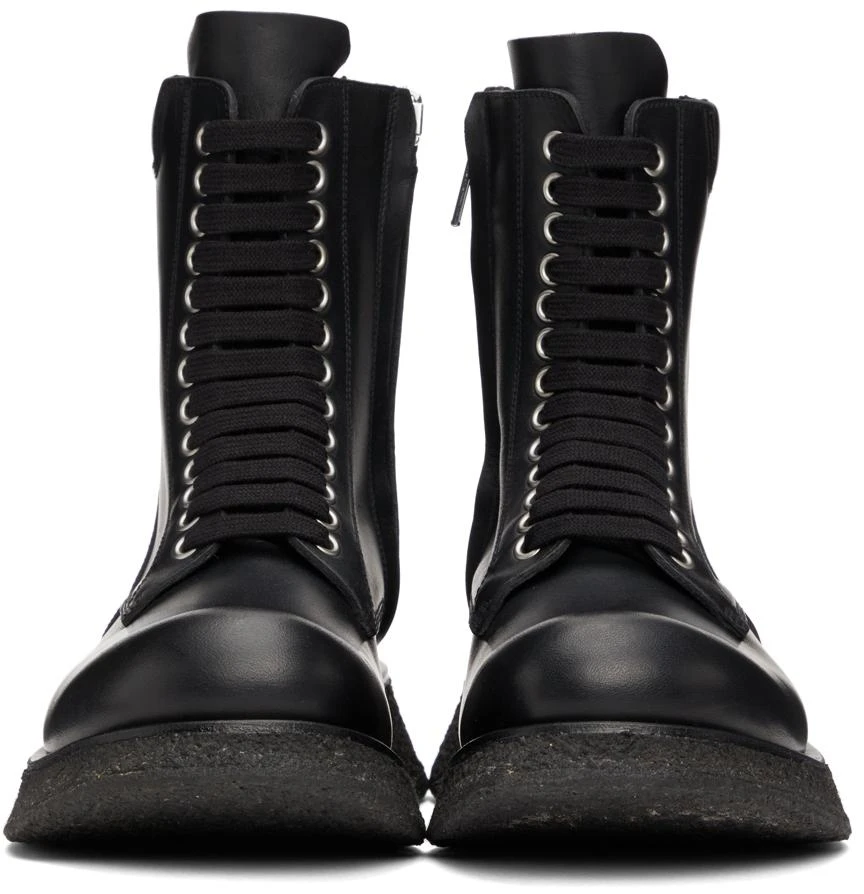 商品Rick Owens|Black Para Boots,价格¥5656,第2张图片详细描述