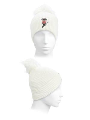 Apres Ski Faux Fur Pom Beanie商品第2张图片规格展示