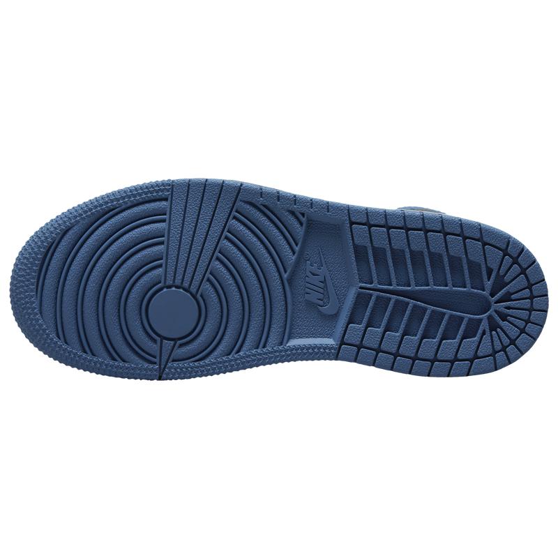 幼童 Air Jordan 1 High OG 休闲鞋 黑蓝色商品第5张图片规格展示