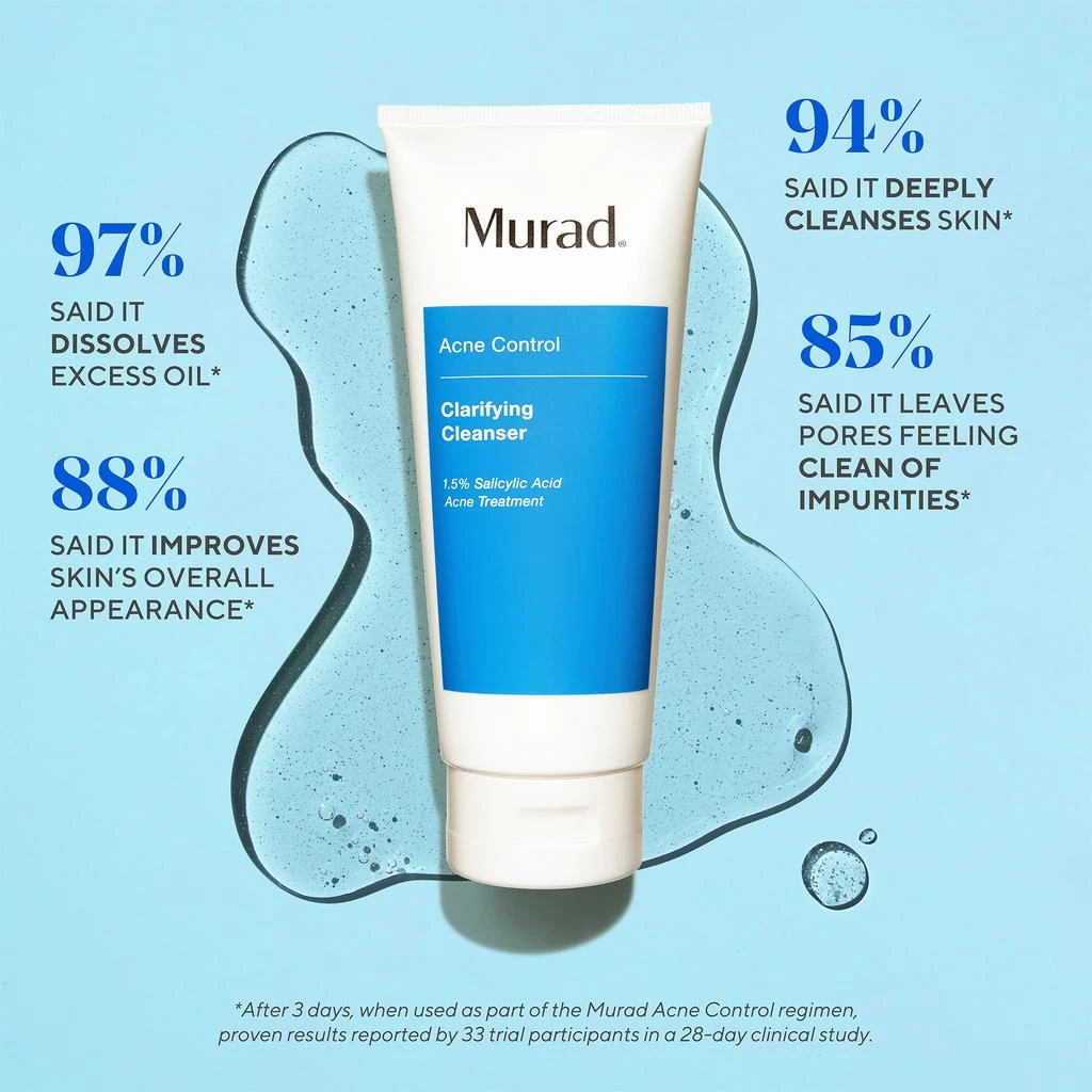 商品Murad|Murad Clarifying Cleanser 6.75 oz,价格¥301,第4张图片详细描述