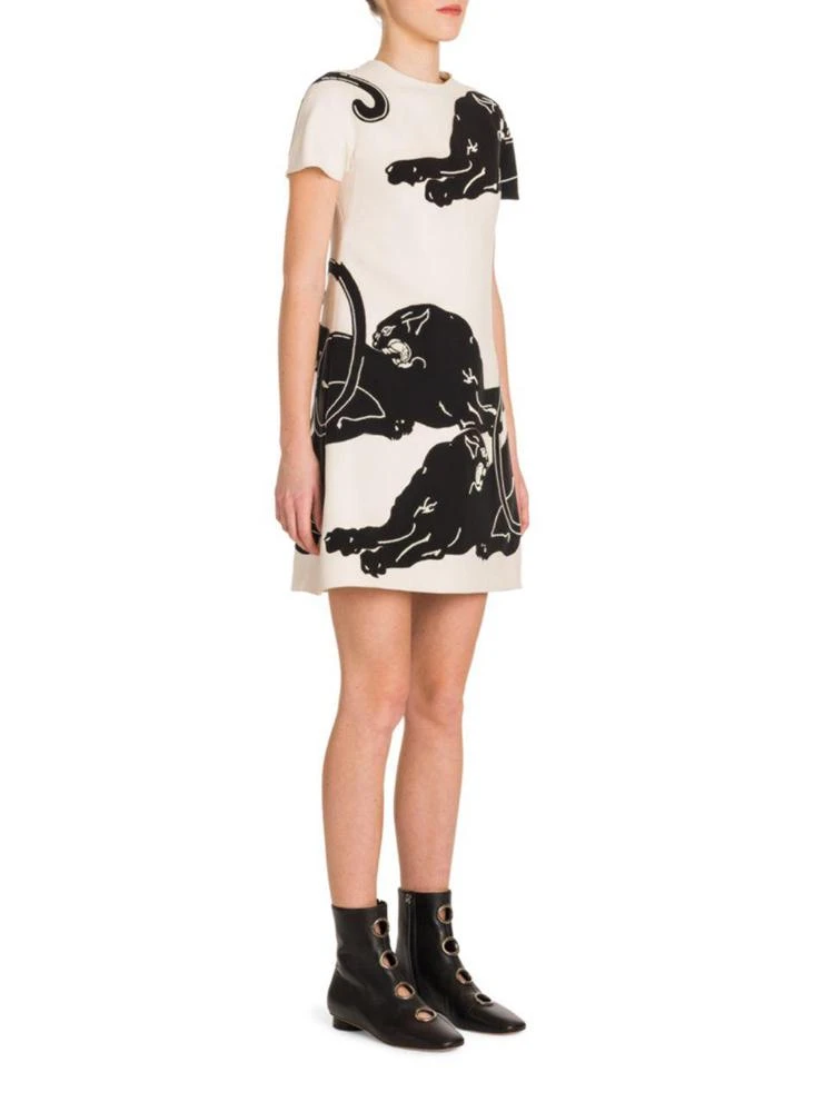 商品Valentino|Panther Emroidered Dress,价格¥14861,第1张图片