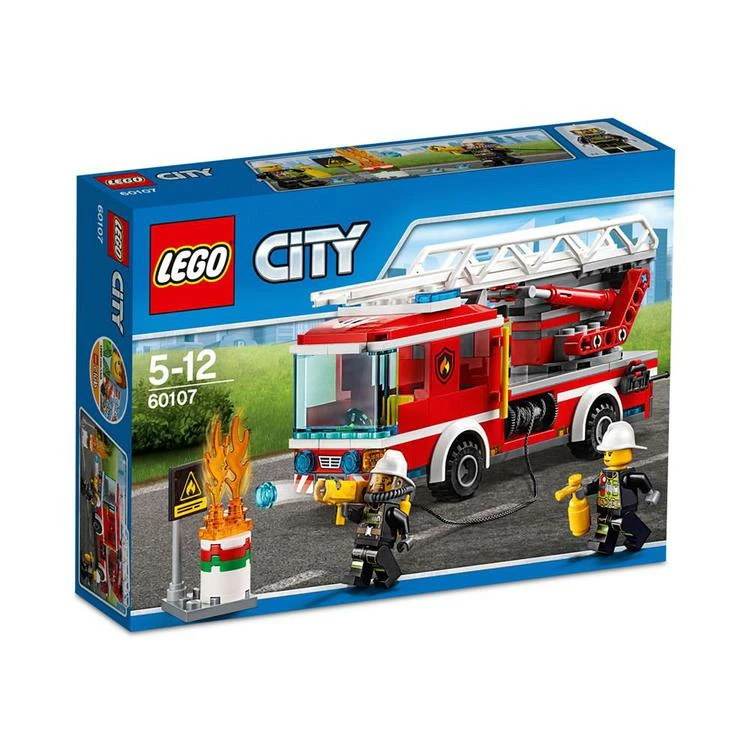 商品LEGO|214-Pc. City Fire Ladder Truck Set,价格¥187,第2张图片详细描述