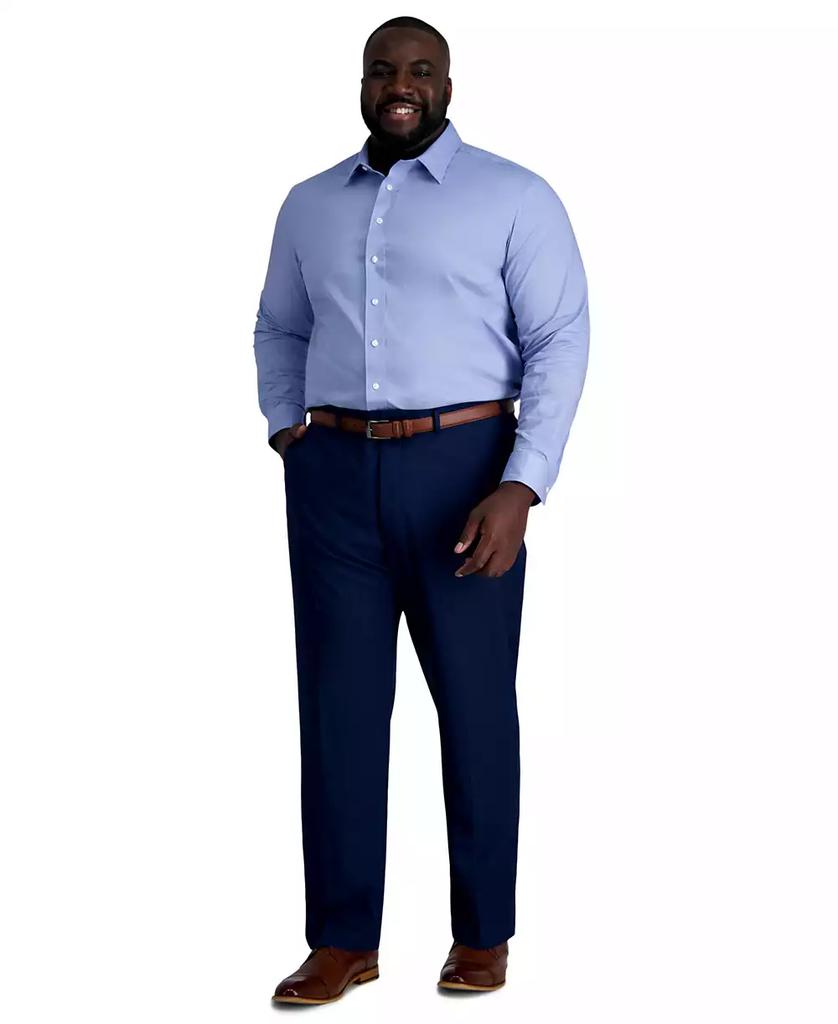 Haggar Big & Tall Men's Premium Comfort Classic Fit Dress Shirt, Black, 19 34/35, Cotton Haggar Big & Tall Men's Premium Comfort Classic Fit Dress Shirt, Black, 19 34/35, Cotton