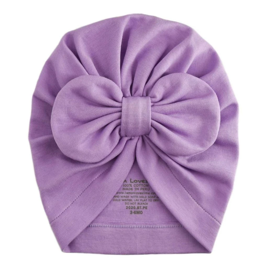 商品Lemon Loves Layette|Lemon Loves Layette - Newborn Girls' Bow Hat,价格¥251,第1张图片