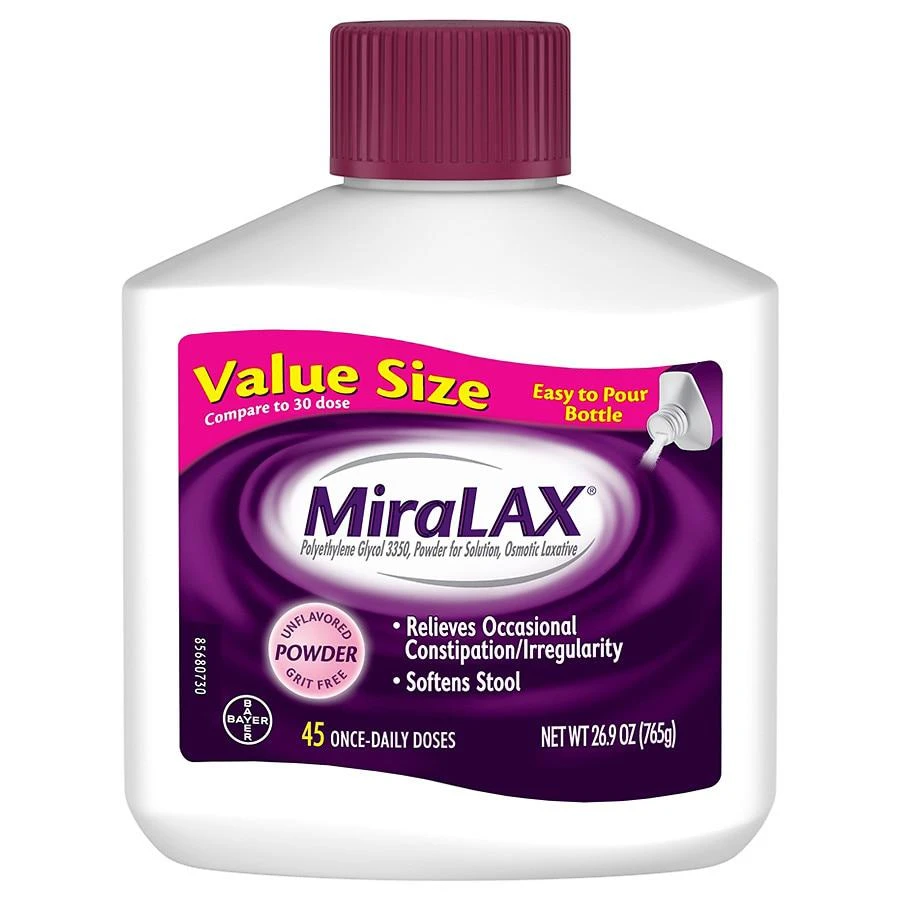 商品MiraLAX|Laxative Powder Unflavored,价格¥260,第1张图片
