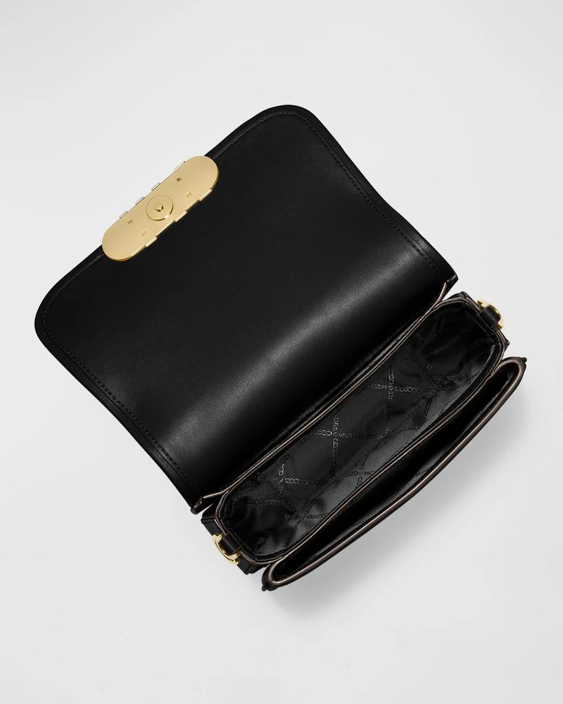 商品Michael Kors|Parker Mix Leather Saddle Crossbody Bag,价格¥2223,第3张图片详细描述