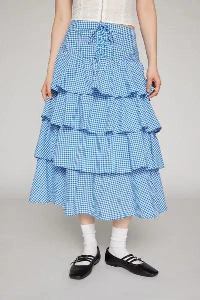 商品Kimchi Blue|Kimchi Blue Diana Tiered Maxi Skirt,价格¥227,第2张图片详细描述