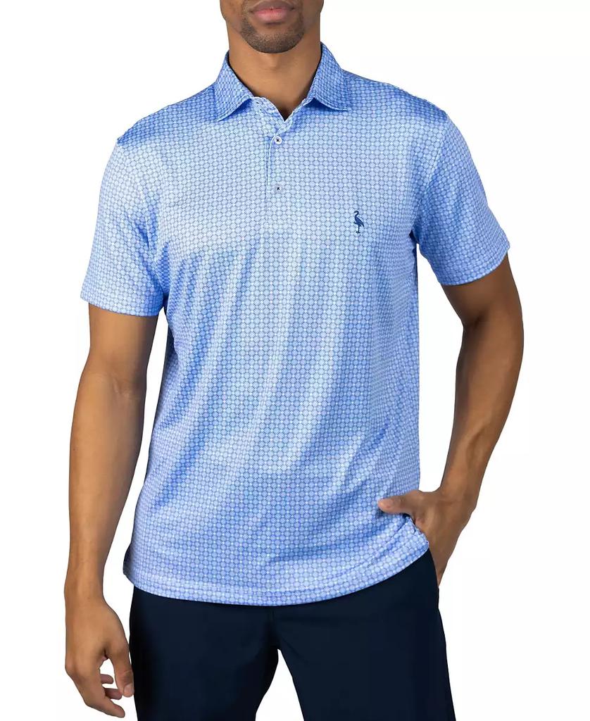 Men's Nested Diamond Printed Performance Polo image 2