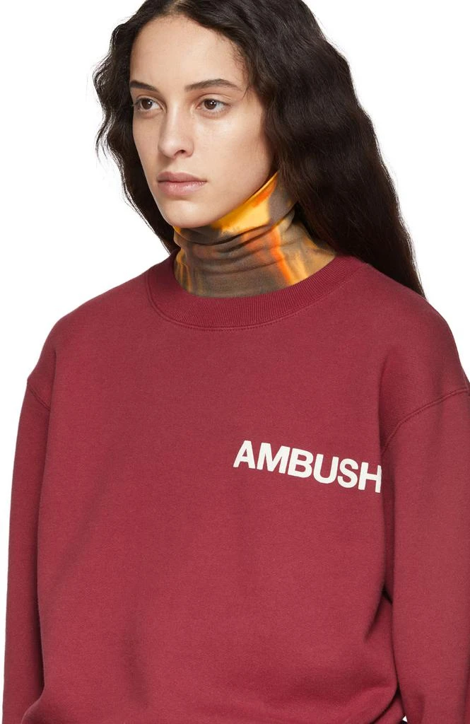 商品Ambush|SSENSE Exclusive Red Noho Sweatshirt,价格¥2319,第4张图片详细描述