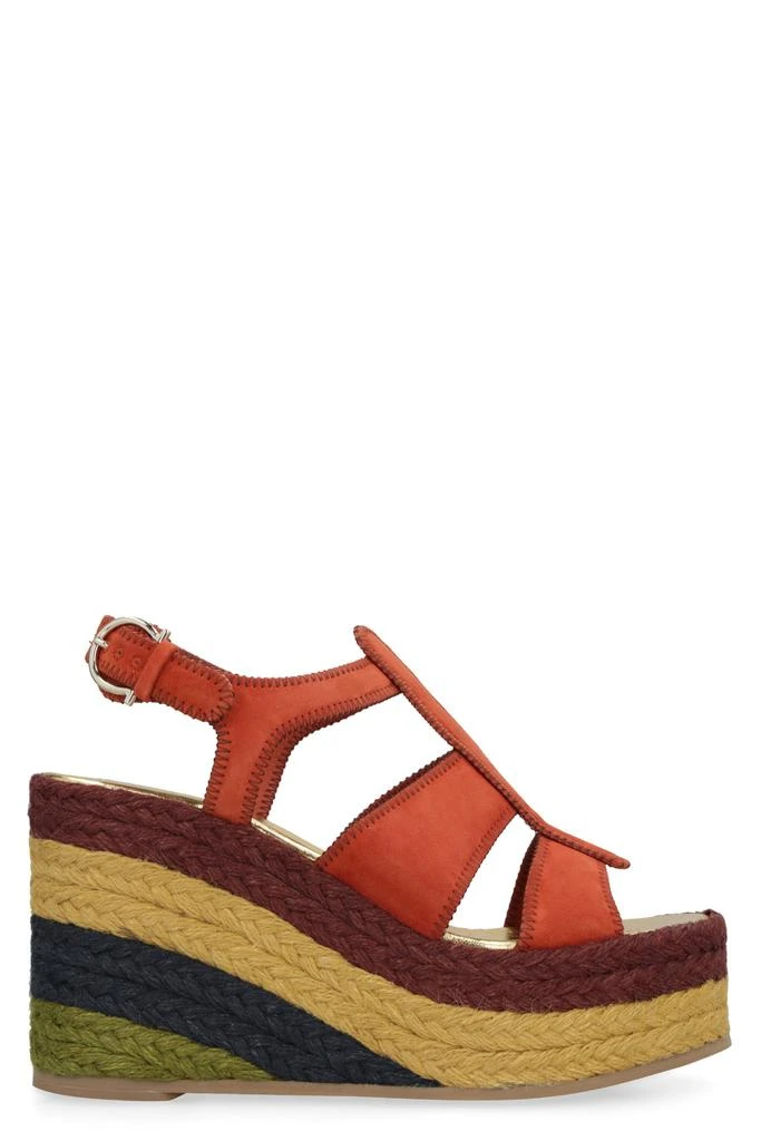 商品Salvatore Ferragamo|Jute Wedge Espadrilles,价格¥3837,第1张图片
