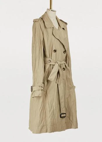 商品JW Anderson|Crinkle trench coat,价格¥4651,第3张图片详细描述