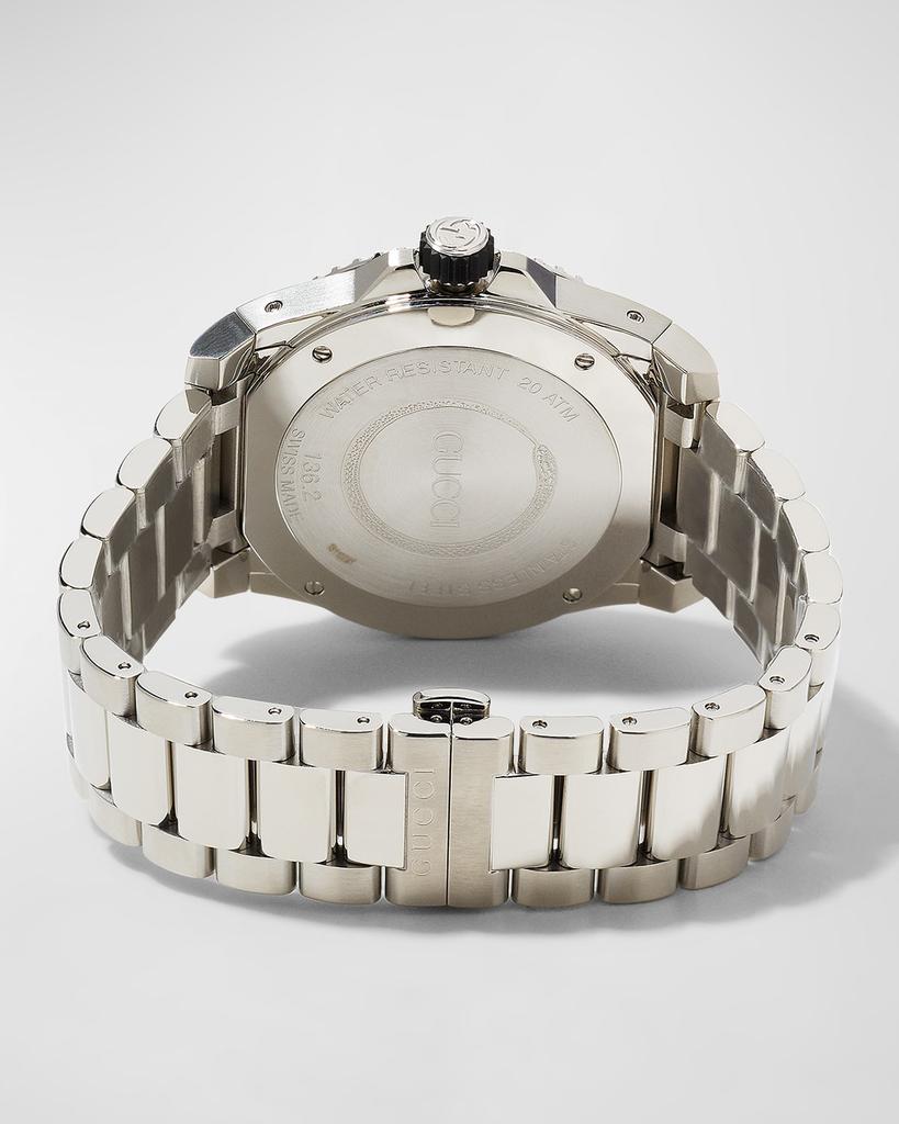 Men's Dive King Snake Stainless Steel Watch with Bracelet商品第4张图片规格展示