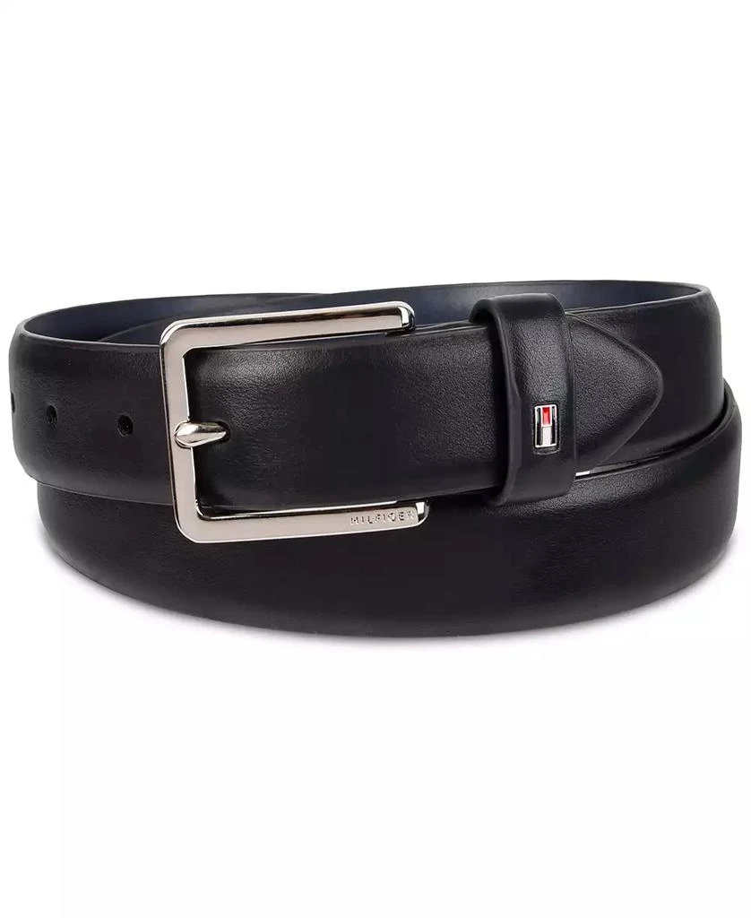 商品Tommy Hilfiger|Men's Flex Stretch Feather-Edge Dress Belt,价格¥262,第2张图片详细描述