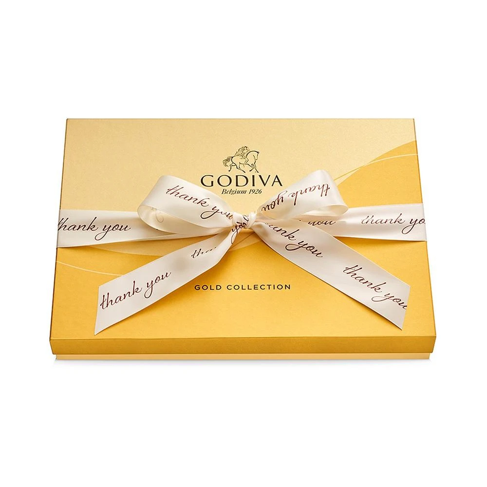 商品Godiva|36-Pc. Thank You Gold Gift Box,价格¥447,第2张图片详细描述