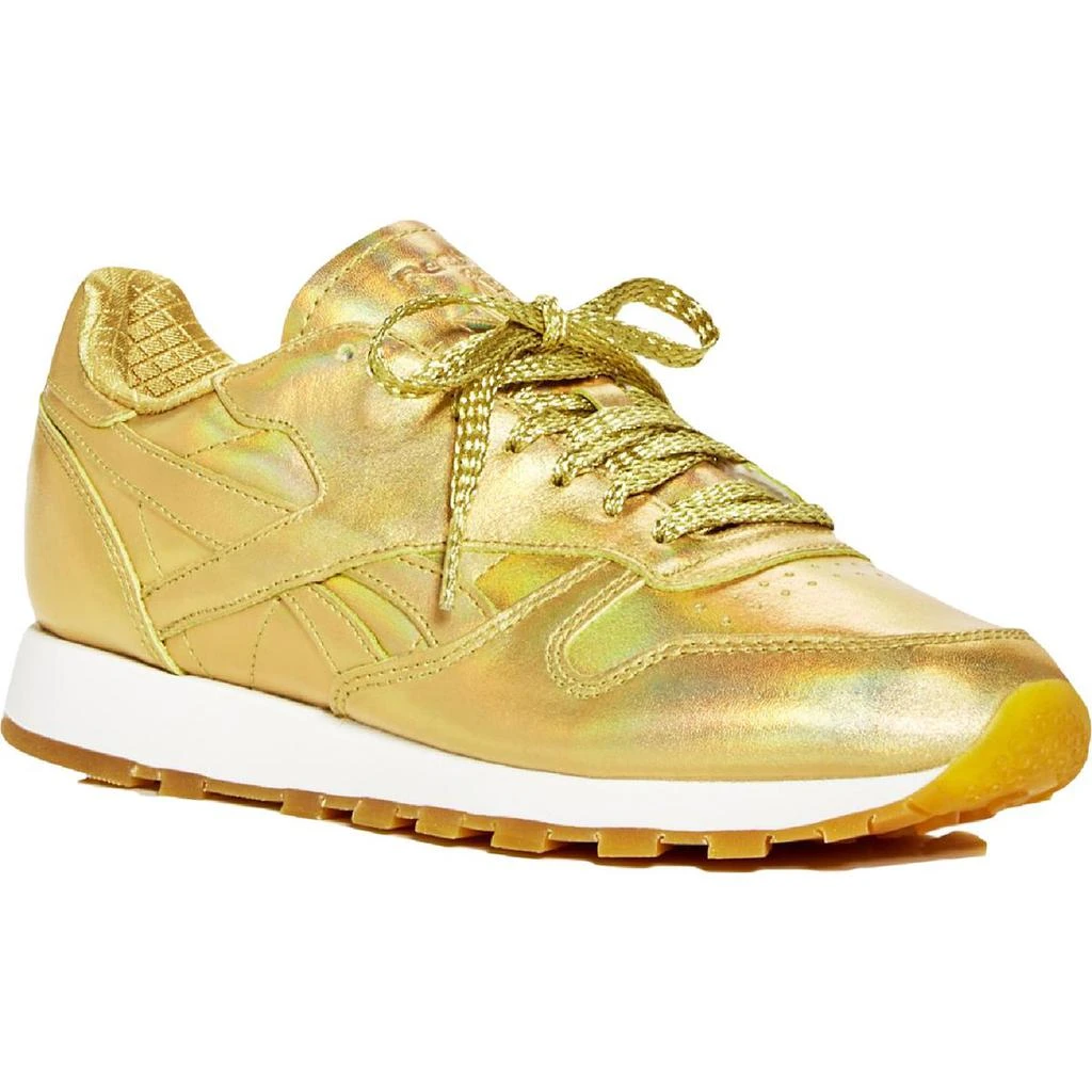 商品Reebok|Reebok Mens CL Leather MU Metallic Fitness Running Shoes,价格¥337,第1张图片