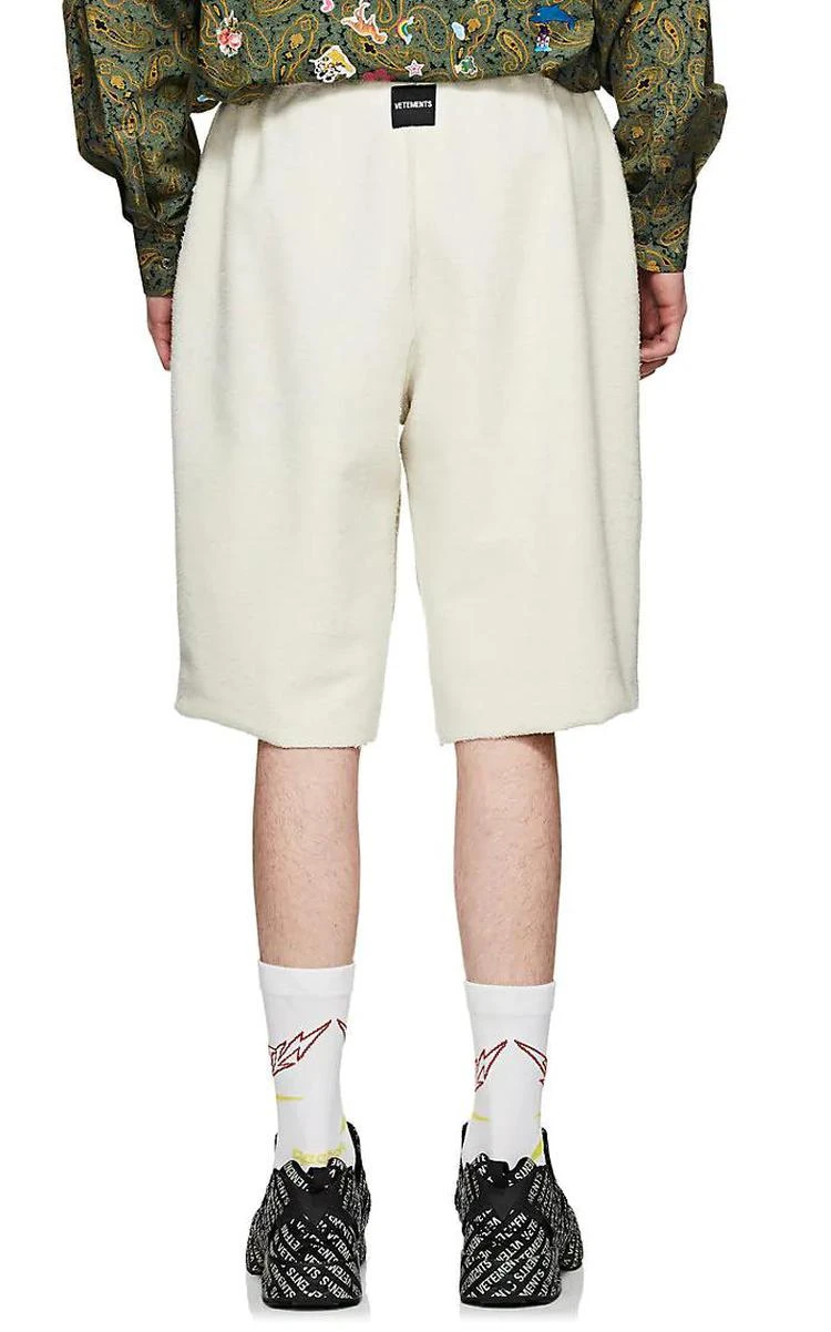 商品Vetements|Cotton-Blend Inside-Out Drop-Rise Shorts,价格¥1263,第3张图片详细描述
