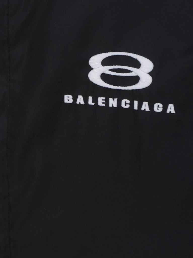 商品Balenciaga|Balenciaga Logo Intarsia Raincoat,价格¥16045,第3张图片详细描述