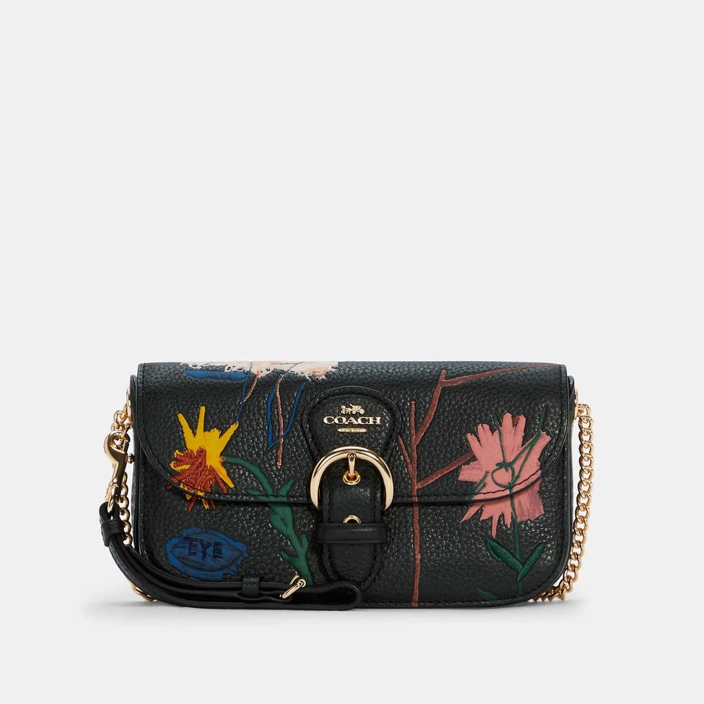 商品Coach|女式 蔻驰 联名 Jean Michel Basquiat Kleo 斜挎包,价格¥2753,第1张图片
