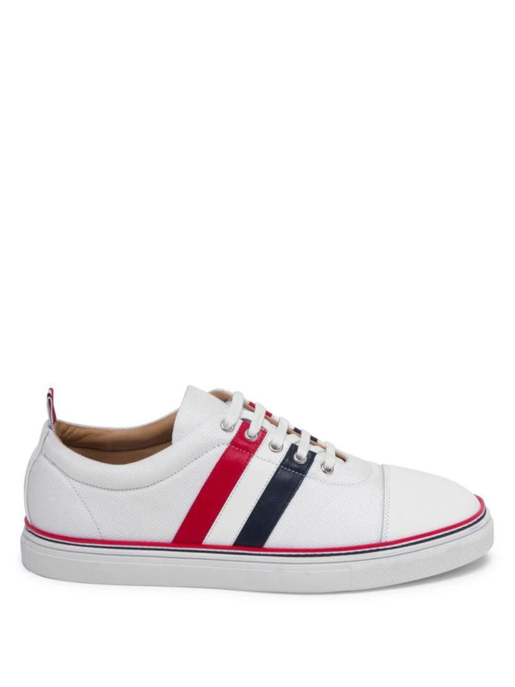 商品Thom Browne|Side Stripe Low-Top Sneakers,价格¥4122,第5张图片详细描述