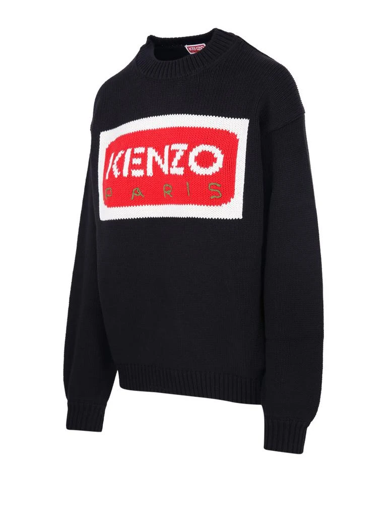 商品Kenzo|Kenzo Logo Intarsia-Knit Jumper,价格¥2823,第3张图片详细描述