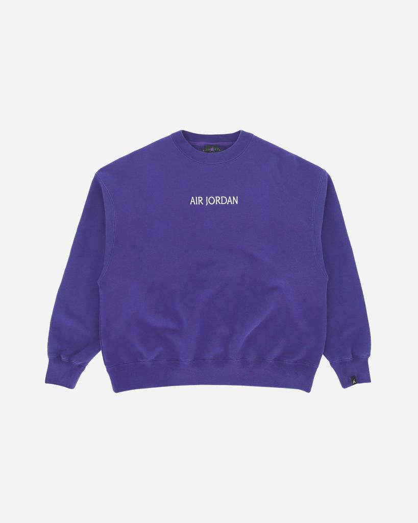 WMNS Wordmark Fleece Crewneck Sweatshirt Purple商品第1张图片规格展示