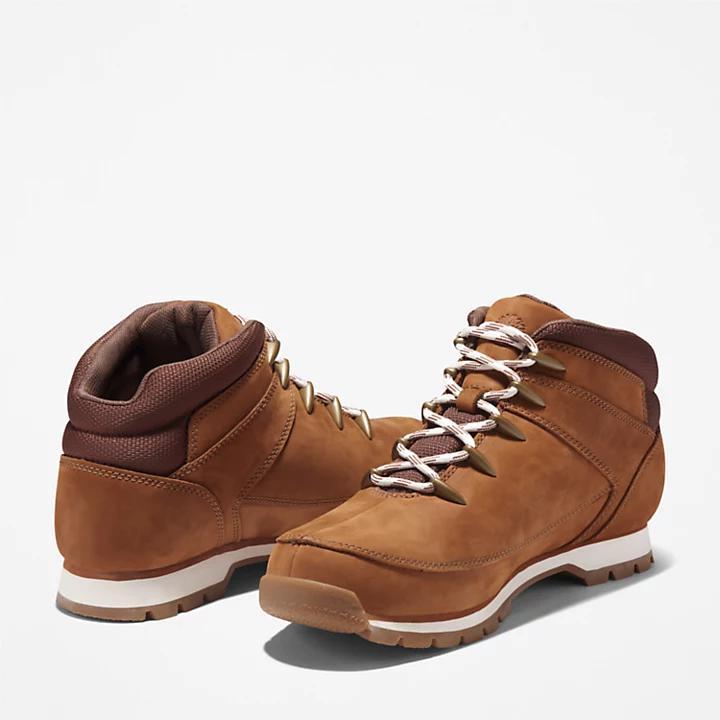商品Timberland|Euro Sprint Mid Hiker for Men in Light Brown,价格¥1191,第7张图片详细描述