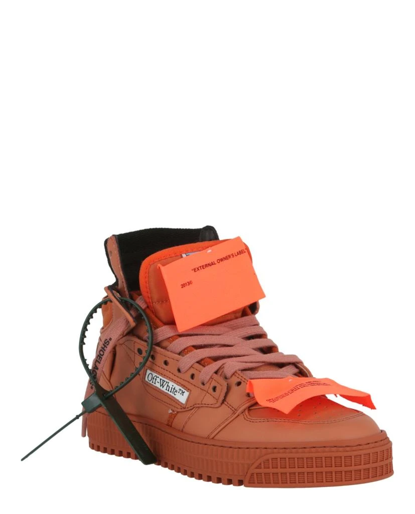 商品Off-White|Off-Court 3.0 Leather High Top Sneakers,价格¥2835,第2张图片详细描述