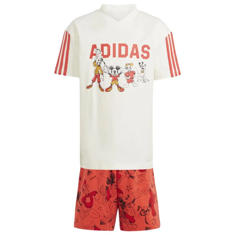 商品Adidas|adidas Disney Mickey Mouse T-Shirt Set - Boys' Preschool,价格¥489,第1张图片